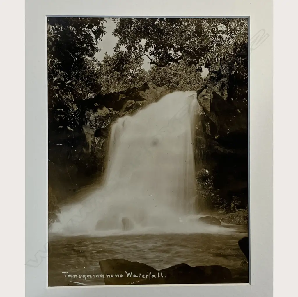 Thomas Andrew (1855-1939) 'Tanugamanono Waterfall', Image 1++